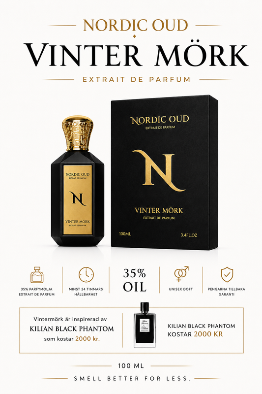 Vinter Mörk Extrait De Parfum (Inspirerat av Kilian Black Phantom)